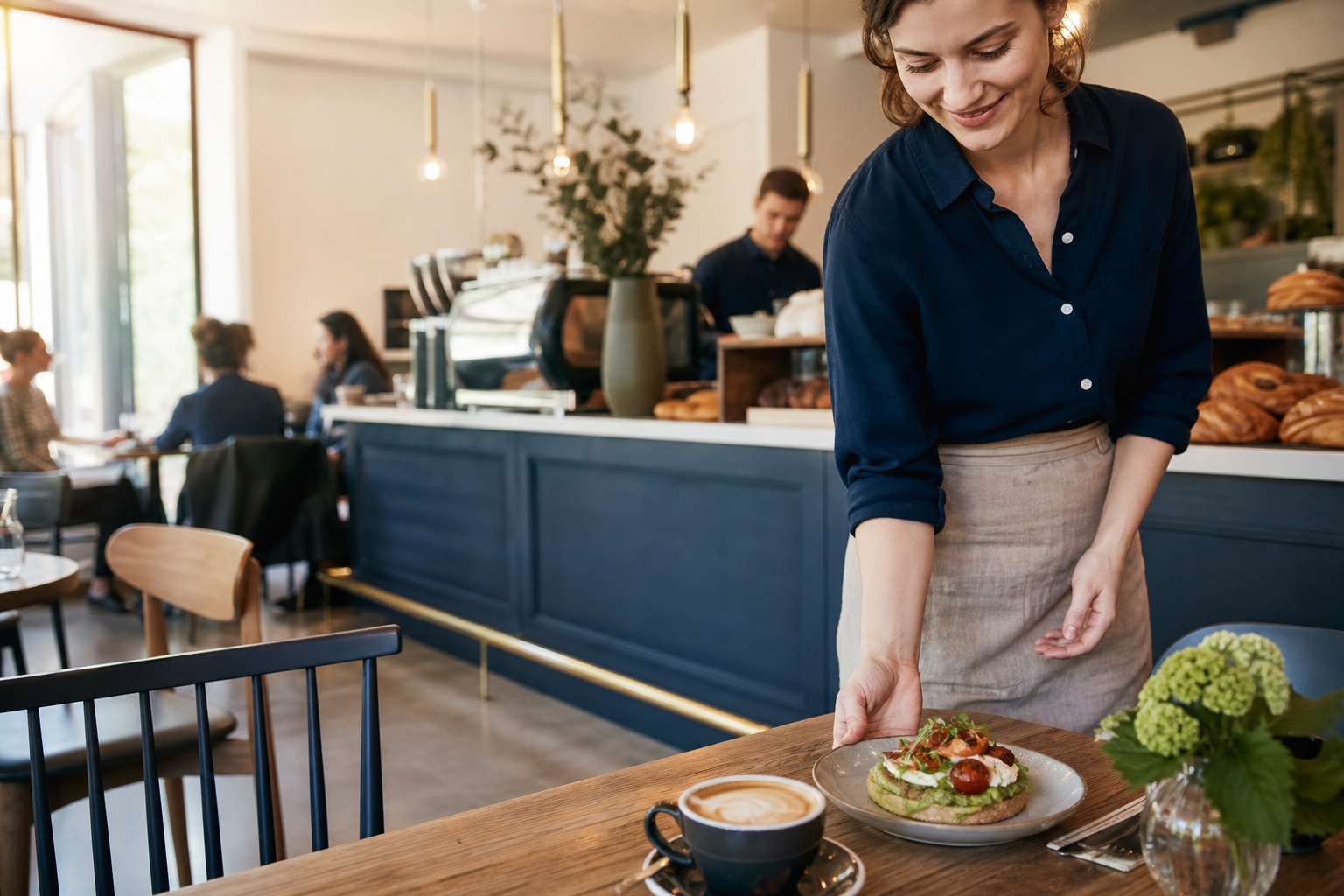 Vorschaubild Cafe Tisch und Tasse
